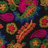 Embroidered Vest for Women with Paisley Design