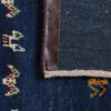Persian Gabbeh Wool Rug Handwoven in Fars with Animal Motifs