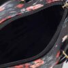 Classic Double Handle Satchel Bag with Floral Design