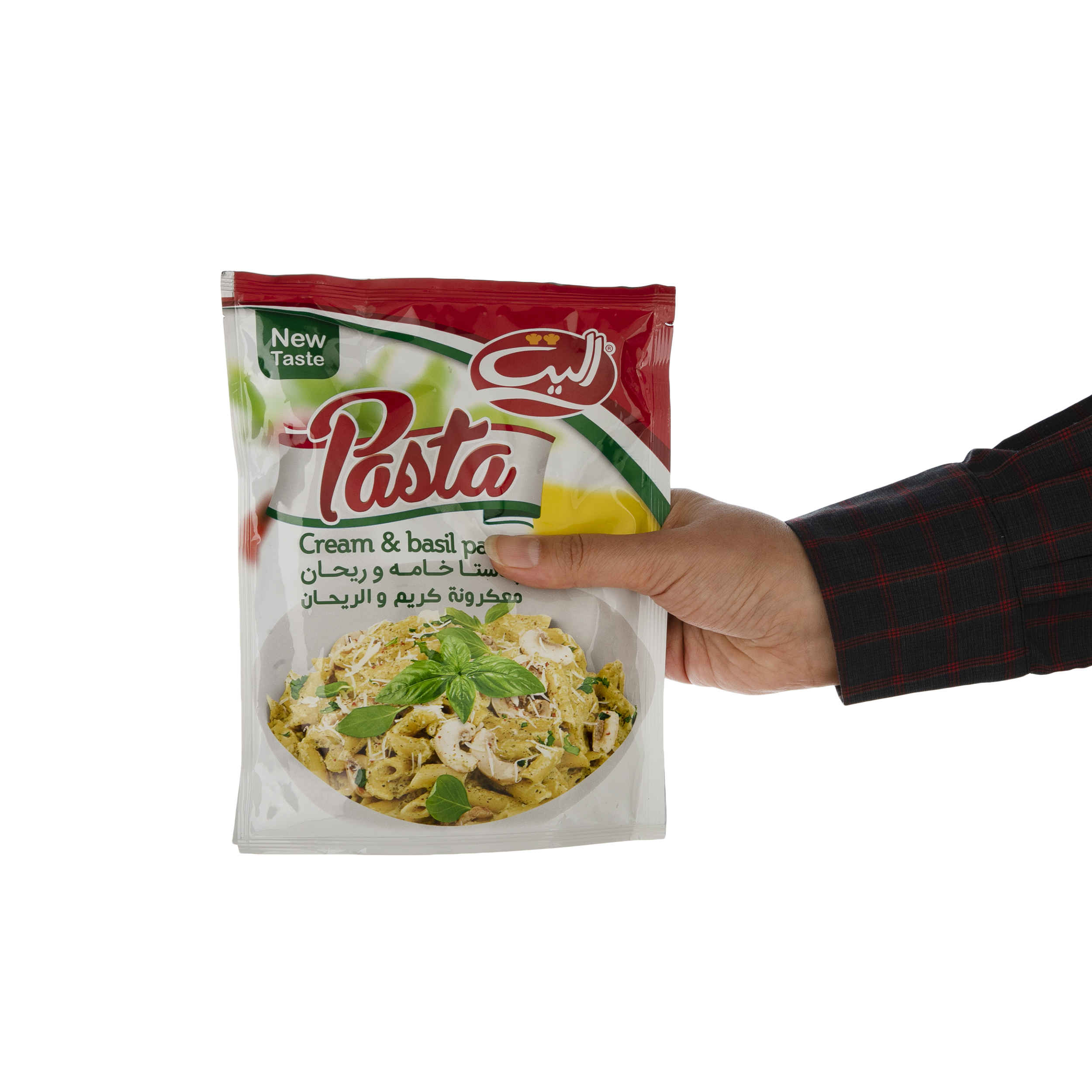Elite Instant Cream & Basil Pasta, 180g (20 Packs)