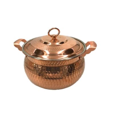 Persian Copper Stock Pot – Traditional Hammered Cooking Style Negin