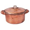 Persian Copper Stock Pot - Traditional Hammered Cooking Style Zarrin