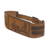 Islamic Bracelet in Leather with 4 Qol Verse for Men