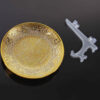 Islamic Decorative Plate with Hazrat Ali Design Golden