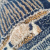 Islamic Padded Prayer Rug Janamaz Sajadah Gonbad Blue