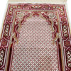 Islamic Padded Prayer Rug Sajadah Mihrab Design