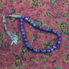 Islamic Amethyst Rosary Crafted with 33 Prayer Beads & Silver Tasbih