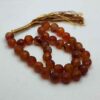 Islamic Yemeni Hakik Rosary Crafted with 33 Prayer Beads Tasbih I