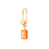 Islamic Safety Pin Brooch for Newborn in Fantasy Orange Design