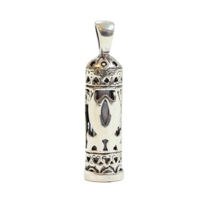 Islamic Silver Pendant with Hirz of Imam Jawad for Shia Muslims