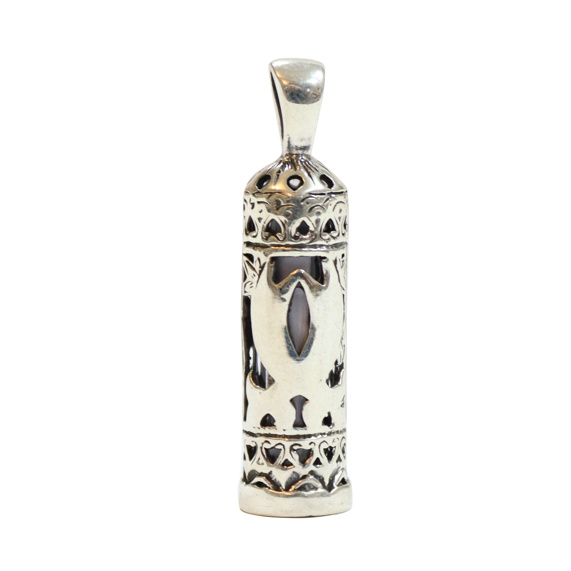 Islamic Silver Pendant with Hirz of Imam Jawad for Shia Muslims