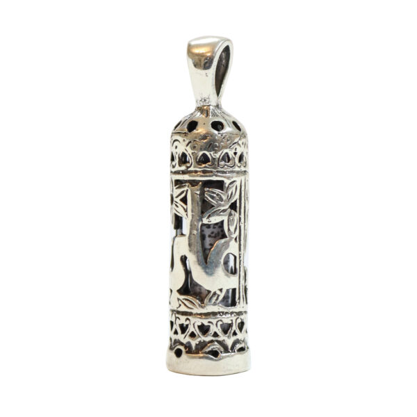 Islamic Silver Pendant with Hirz of Imam Jawad for Shia Muslims