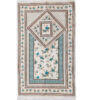 Islamic Thin Prayer Mat Sajadah Floral Design