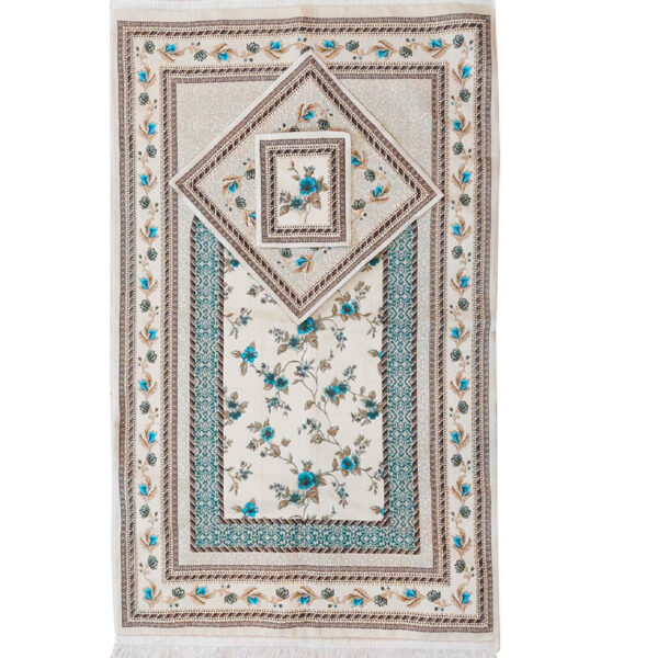 Islamic Thin Prayer Mat Sajadah Floral Design