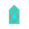 Islamic Velvet Thin Prayer Mat Sajadah Traditional Eslimi Design