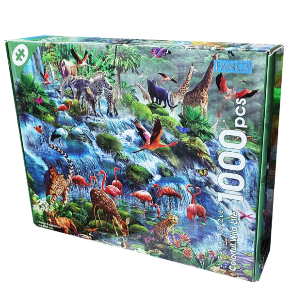 1000-Piece Jigsaw Puzzle: Animals – Diverse Wildlife Collection