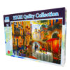 600-Piece Jigsaw Puzzle: Canal Cafe Venice – Romantic Italian Scene