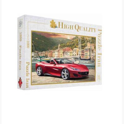 1000-Piece Jigsaw Puzzle: Ferrari – High-Speed Automotive Art
