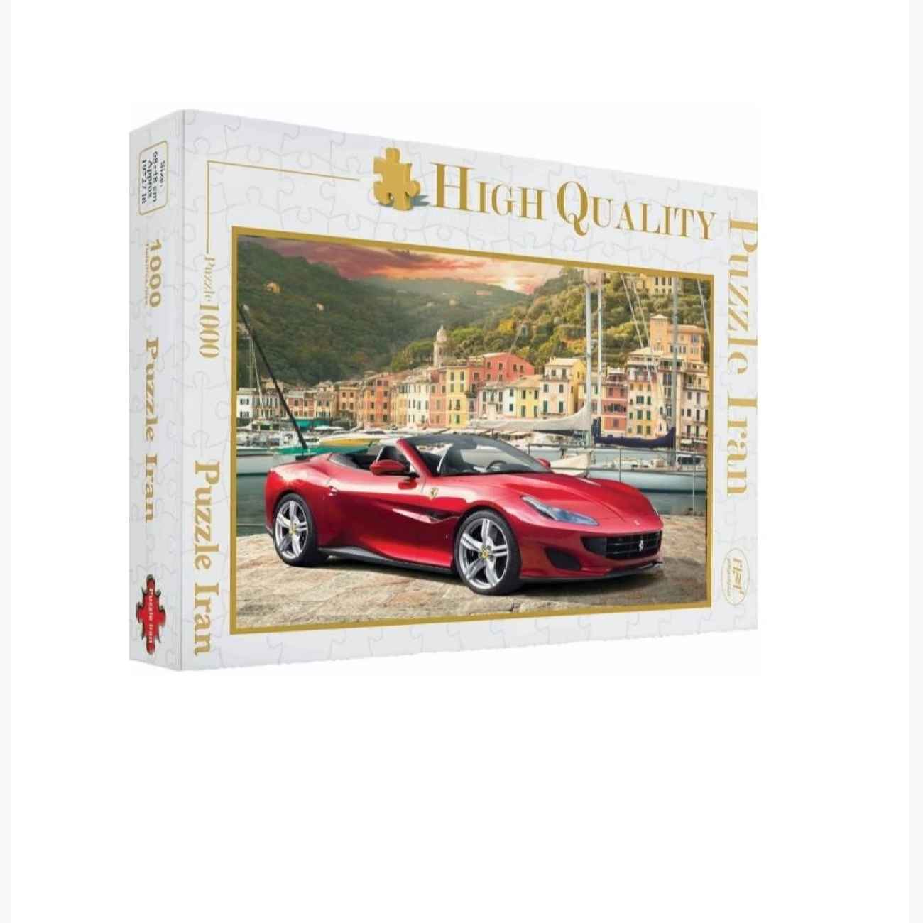 1000-Piece Jigsaw Puzzle: Ferrari – High-Speed Automotive Art