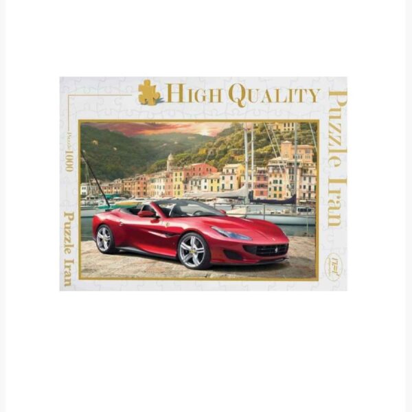 1000-Piece Jigsaw Puzzle: Ferrari – High-Speed Automotive Art