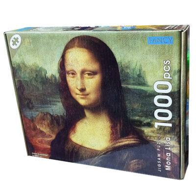 1000-Piece Jigsaw Puzzle: Mona Lisa – Classic Artwork Puzzle