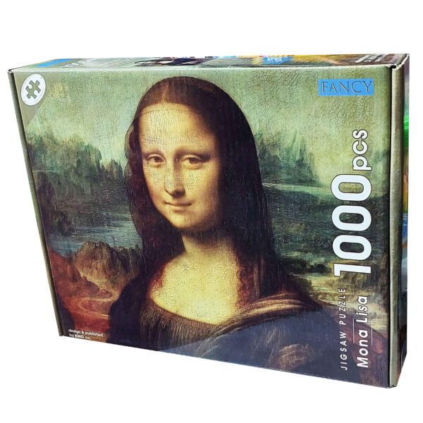 1000-Piece Jigsaw Puzzle: Mona Lisa - Classic Artwork Puzzle
