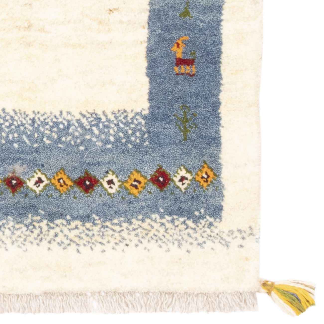 Persian Gabbeh Wool Rug Handwoven in Fars Kashkuli