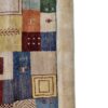 Genuine Persian Gabbeh Wool Rug Handwoven Kashkuli Geometric Bordered
