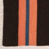 Persian Wool Kilim Runner Rug Handwoven in Isfahan Striped Red