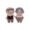 Amigurumi Handmade Crochet Stuffed Doll – Grandparents | Soft Plush Toy