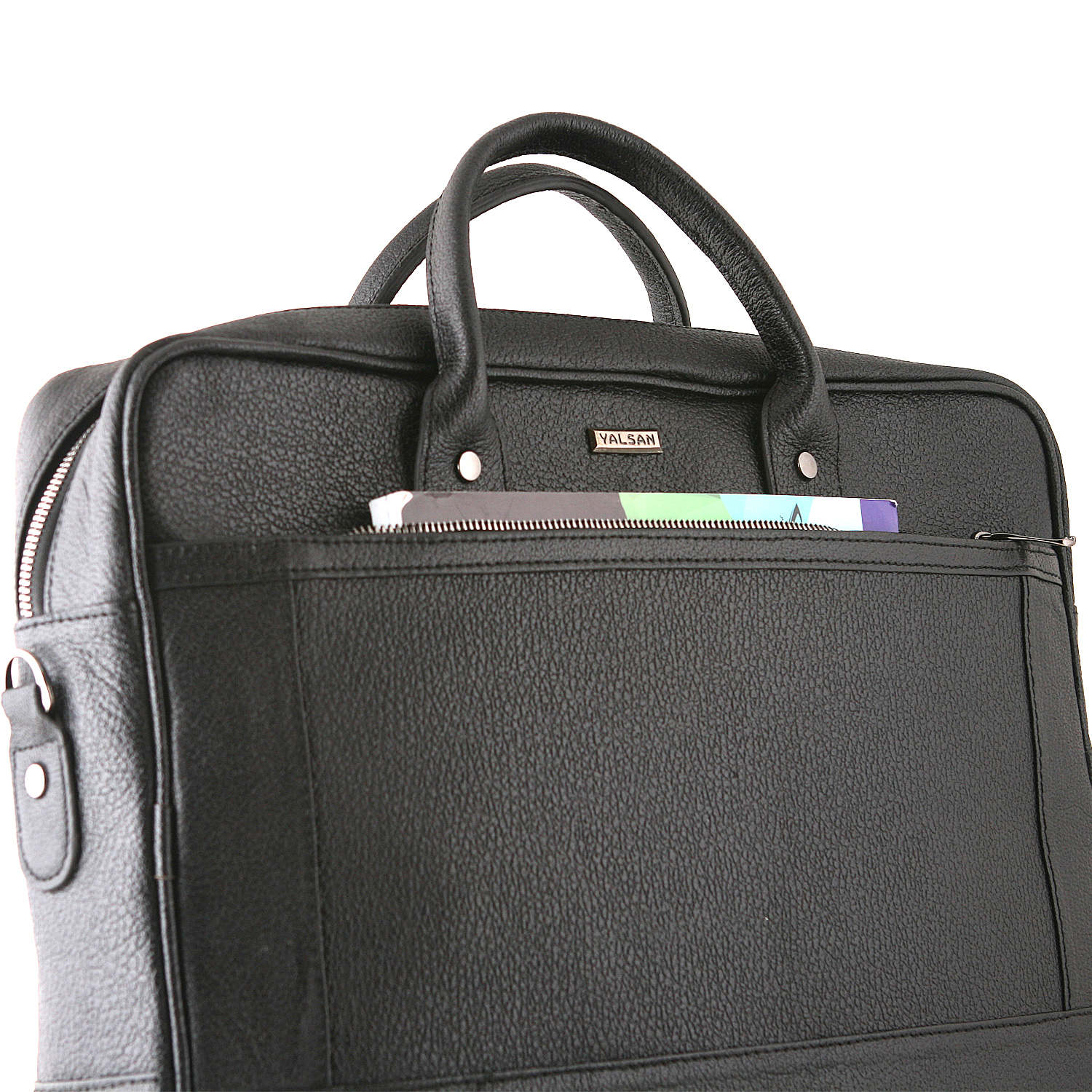 Persian Leather Laptop Briefcase for Men – Neko Model