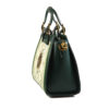 Leather Satchel Bag with Double Handles - Model Phosphoric