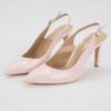 Leather High Heels Pointed Toe Pump for Women
