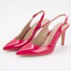 Leather High Heels Pointed Toe Pump for Women