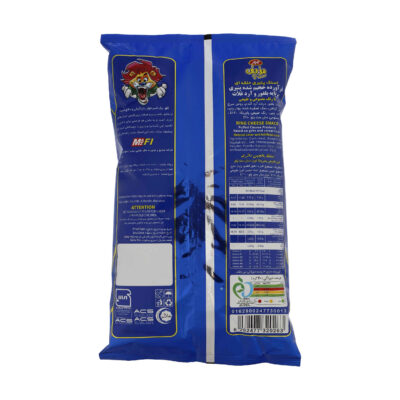 Maz Maz Hoops Iranian Pofak – Cheese Puffed Snack, 85 gr (15x)