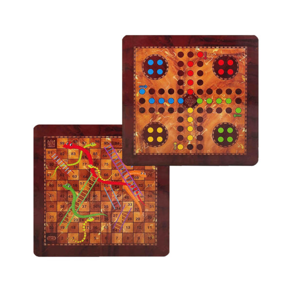 Mensch ärgere Dich nicht (Ludo) – Classic Family Board Game Double Sided