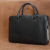 Persian Natural Leather Briefcase for 14 Inch Laptop - 1109B