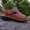 Natural Leather Hiking Sandals For Men Model Ahvaz