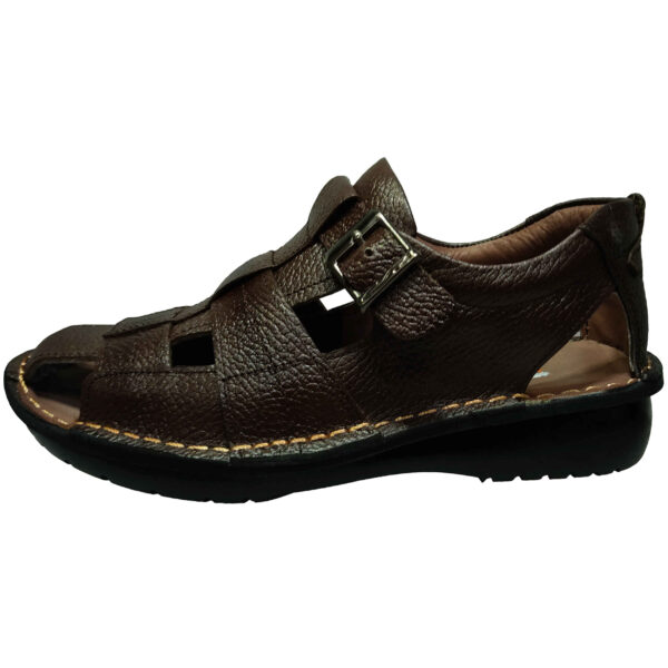 Natural Leather Hiking Sandals For Men Model Thunder