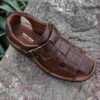 Natural Leather Hiking Sandals For Men Model Thunder