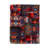 Persian Notebook with Traditional Patchwork Fabric Cover, Cultural Design
