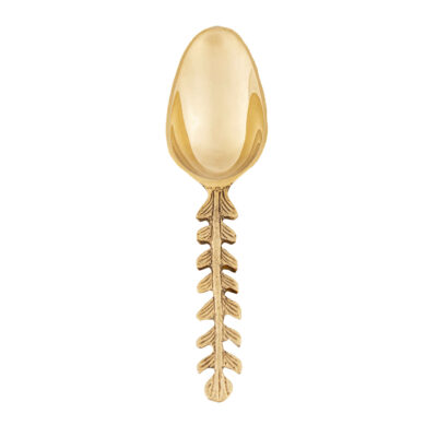 Nut Brass Serving Spoon for Bowl