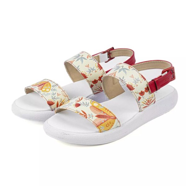 Open Toe Casual Sandals for Women Model Butterfly