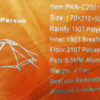 Pekynew Camping Tent for 2-3 Person for Backpacking & Waterproof
