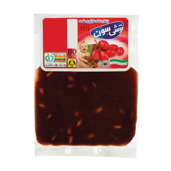 Tamrak - Persian Cornelian Cherry Fruit Paste, 80 gr (Pack of 10)