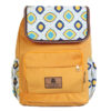 Artificial Leather Backpack for Women with Ethnic Design - Model Ario