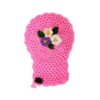 Handwoven Bath Mitt Loofah with Flower Design (x5)