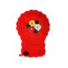 Handwoven Bath Mitt Loofah with Flower Design (x5)