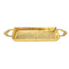 Persian Brass Serving Tray Engraved Traditional Design