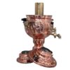 Persian Copper Samovar Decorative Coal Tea Maker 3-Liter